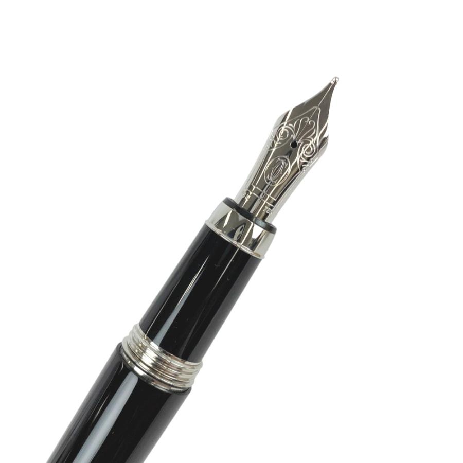 ■未使用■　カルティエ 万年筆 ペン 筆記用具 18K WG 750 シルバー ブラック 箱 【391507】3 |  | 07