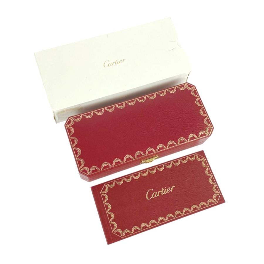 ■未使用■　カルティエ 万年筆 ペン 筆記用具 18K WG 750 シルバー ブラック 箱 【391507】3 |  | 09