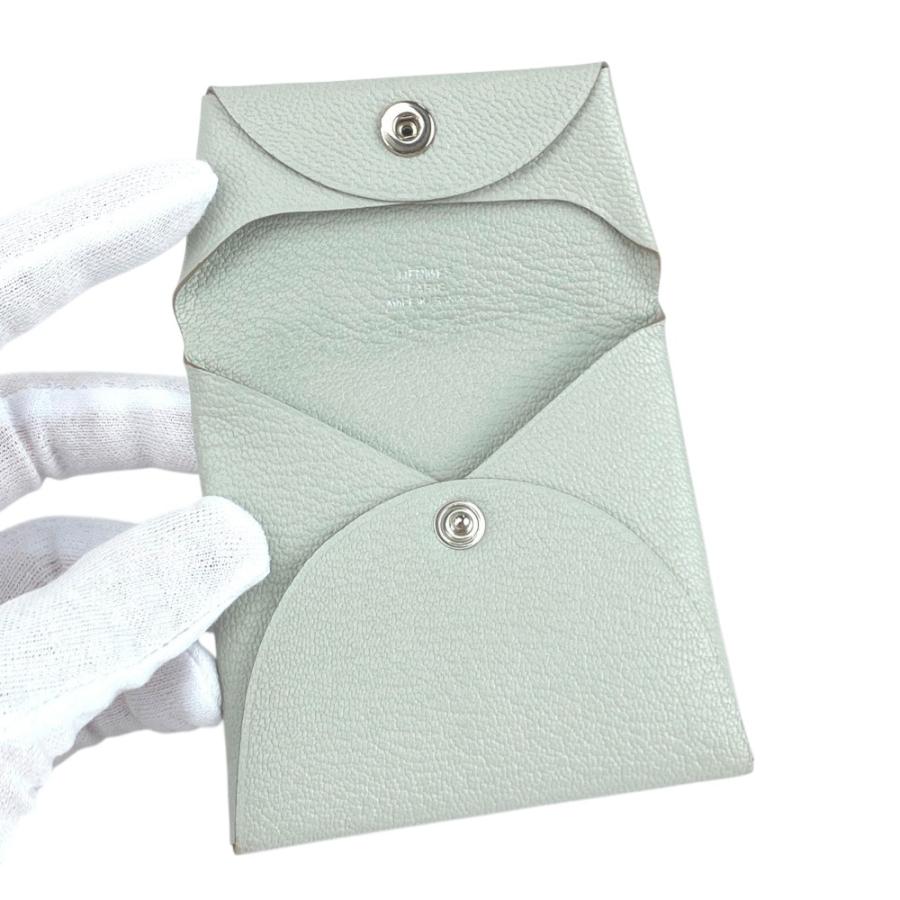 ■美品■　エルメス バスティア コイン ケース コンパクト シェーブル クレ W刻 箱 【394355】1 |  | 06