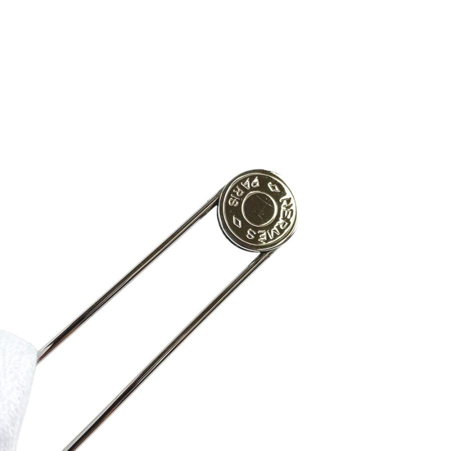 ■美品■　エルメス セリエ ピン ブローチ アクセサリー ビジネス 仕事 パーティー SS シルバー 箱 【394362】3 |  | 05