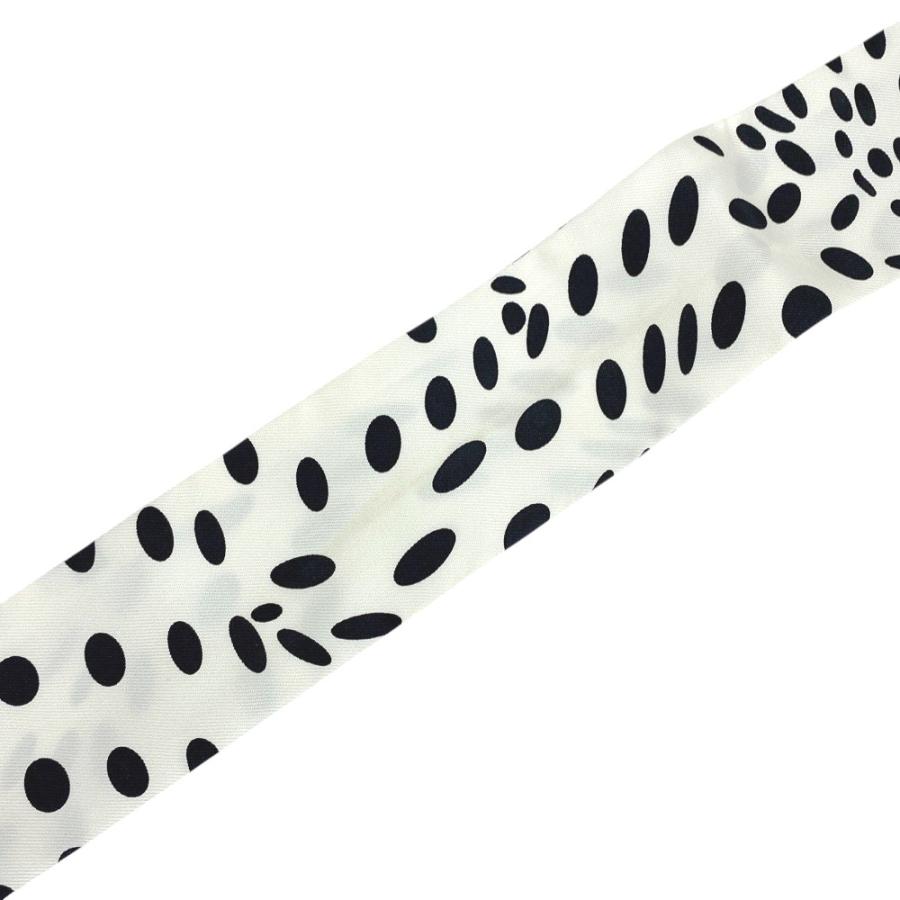 ■美品■　エルメス ツイリー スカーフ ドット 水玉 ホワイト ブラック シルク 箱 【394539】3 |  | 06