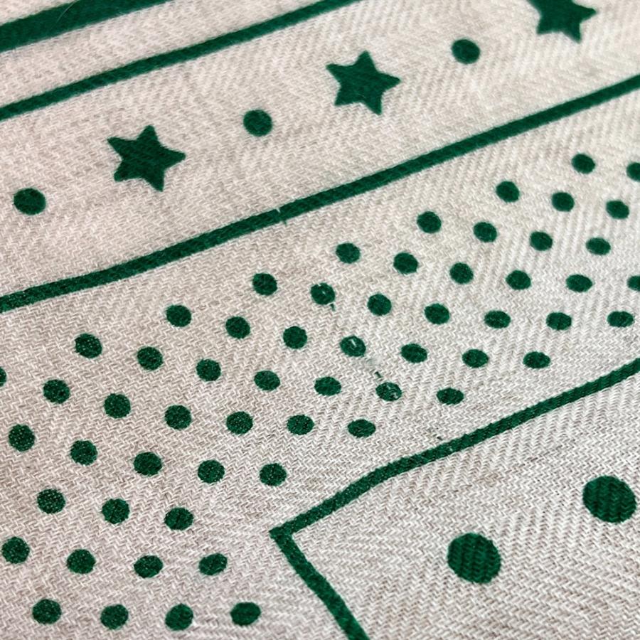 ■未使用■　エルメス カレ140 スカーフ Springs Bandana スプリングス バンダナ 馬車 星 カシミア シルク グリーン ベージュ 【394546】3 |  | 08