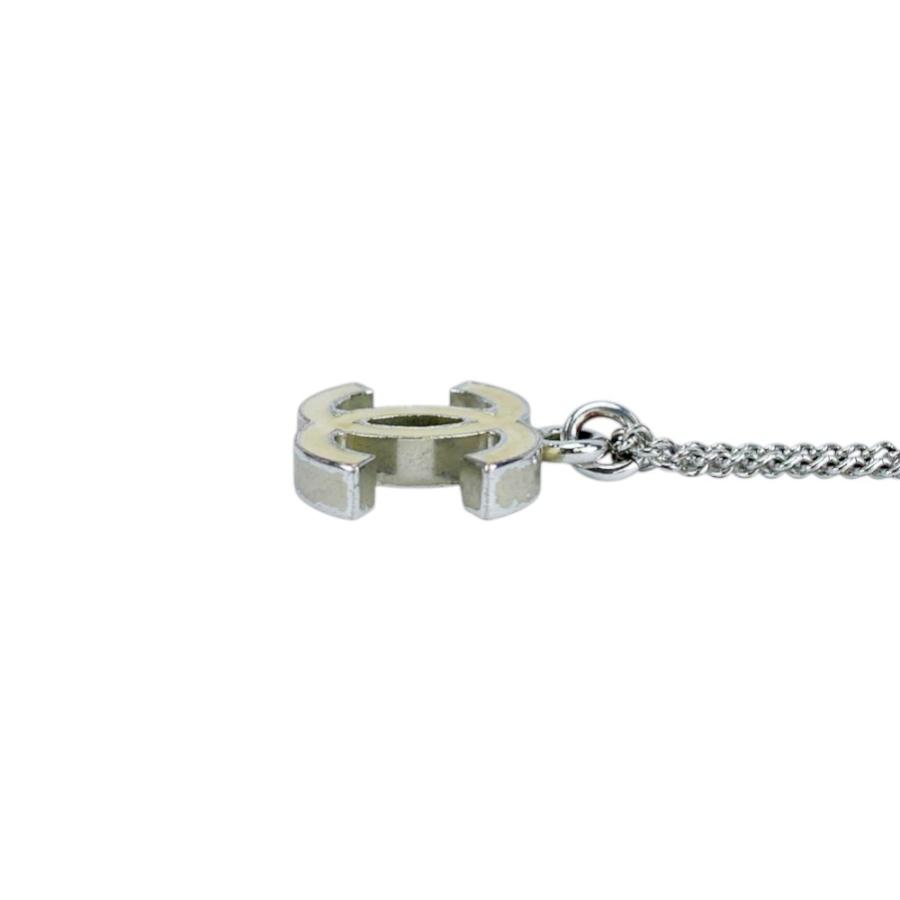 ■美品■　シャネル ココ ネックレス アクセサリー SS シルバー ホワイト 05V 【394751】3 |  | 03