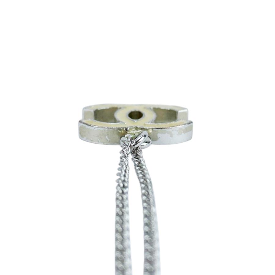 ■美品■　シャネル ココ ネックレス アクセサリー SS シルバー ホワイト 05V 【394751】3 |  | 05