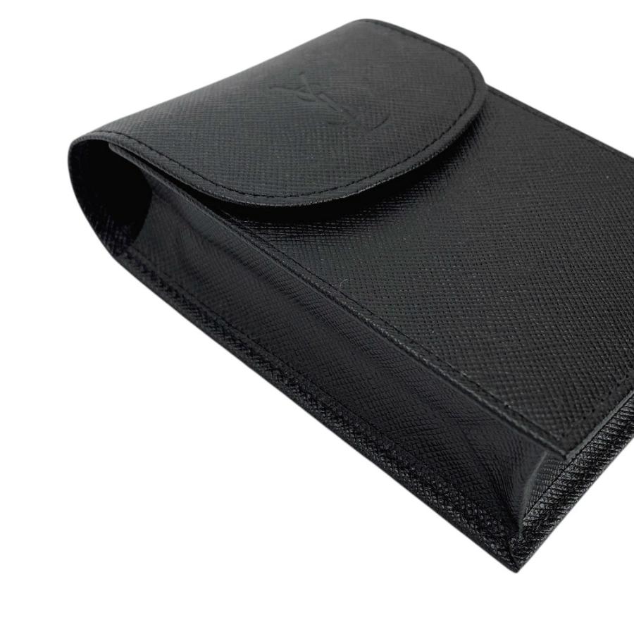 ■未使用■ヴィンテージ■　サンローラン シガレット 煙草 ケース レザー ブラック 箱 【395857】1 |  | 02