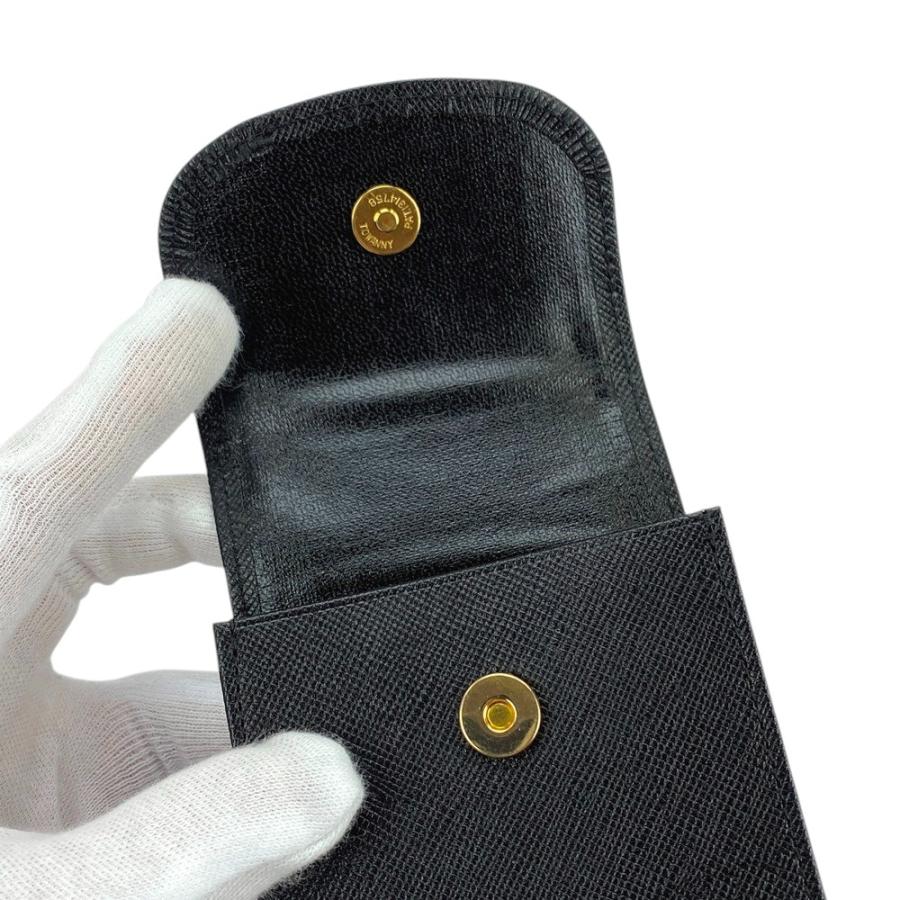 ■未使用■ヴィンテージ■　サンローラン シガレット 煙草 ケース レザー ブラック 箱 【395857】1 |  | 06