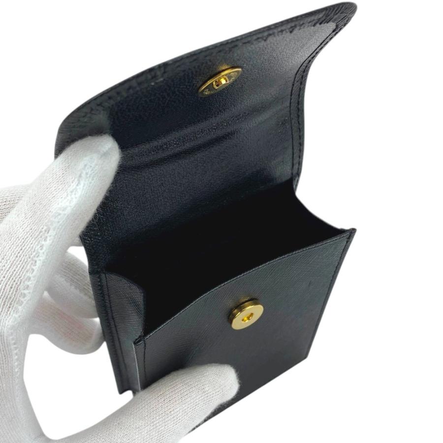 ■未使用■ヴィンテージ■　サンローラン シガレット 煙草 ケース レザー ブラック 箱 【395857】1 |  | 07