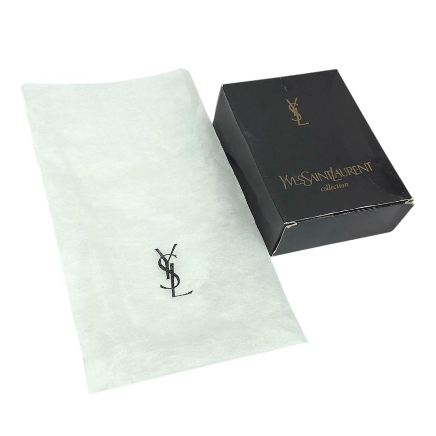 ■未使用■ヴィンテージ■　サンローラン シガレット 煙草 ケース レザー ブラック 箱 【395857】1 |  | 08