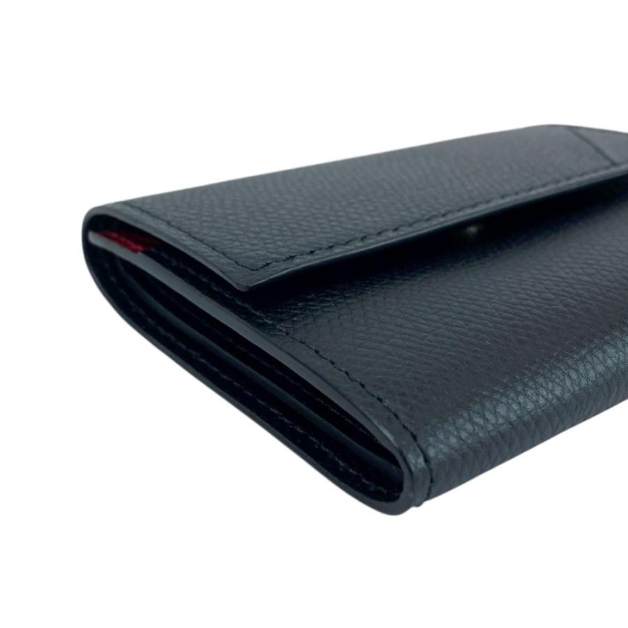 ■新品■クロコ■　カミーユフォルネ コインケース 小銭入れ カードケース アリゲーター レザー ブラック 箱 【397479】5 |  | 03