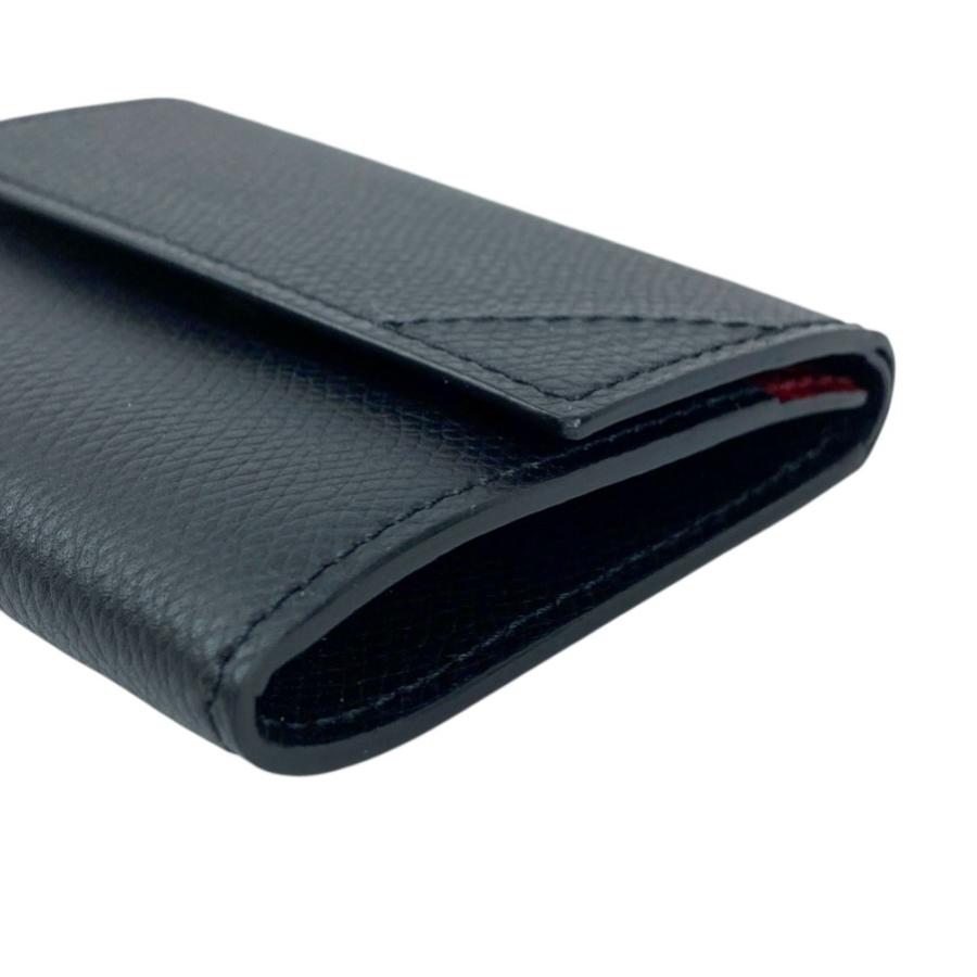 ■新品■クロコ■　カミーユフォルネ コインケース 小銭入れ カードケース アリゲーター レザー ブラック 箱 【397479】5 |  | 04