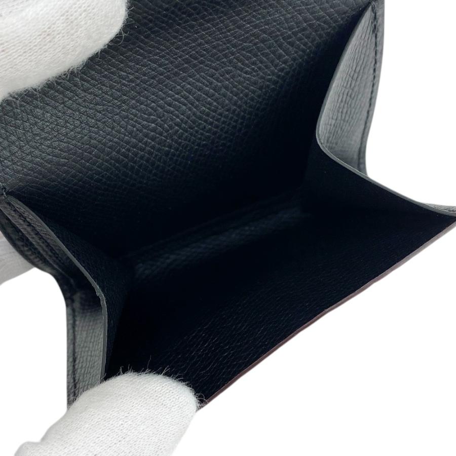 ■新品■クロコ■　カミーユフォルネ コインケース 小銭入れ カードケース アリゲーター レザー ブラック 箱 【397479】5 |  | 07