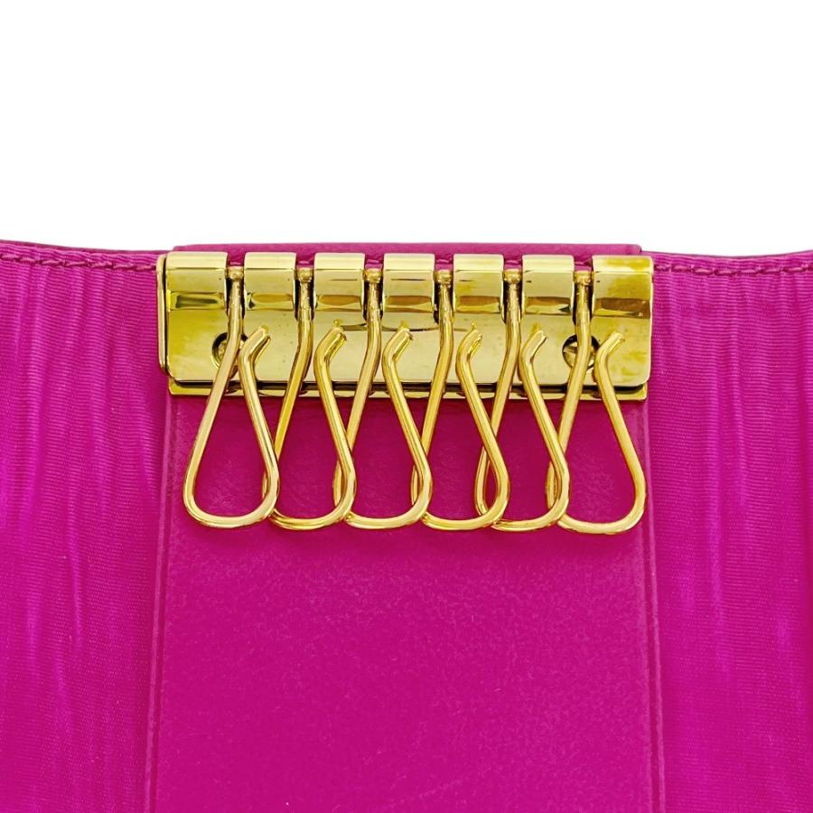 □美品□ シャネル 6連 キーケース 鍵 ココマーク レザー キャビア