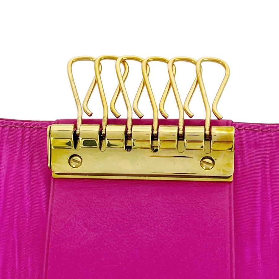 ■美品■　シャネル 6連 キーケース 鍵 ココマーク レザー キャビアスキン ピンク 【400193】7 |  | 08