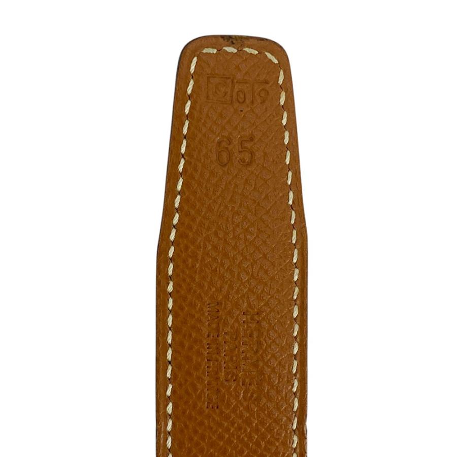 ■中古■　エルメス コンスタンス ベルト SS クシュベル ボックスカーフ ブラック ゴールド シルバー □C刻 ＃65 【401299】5 |  | 04