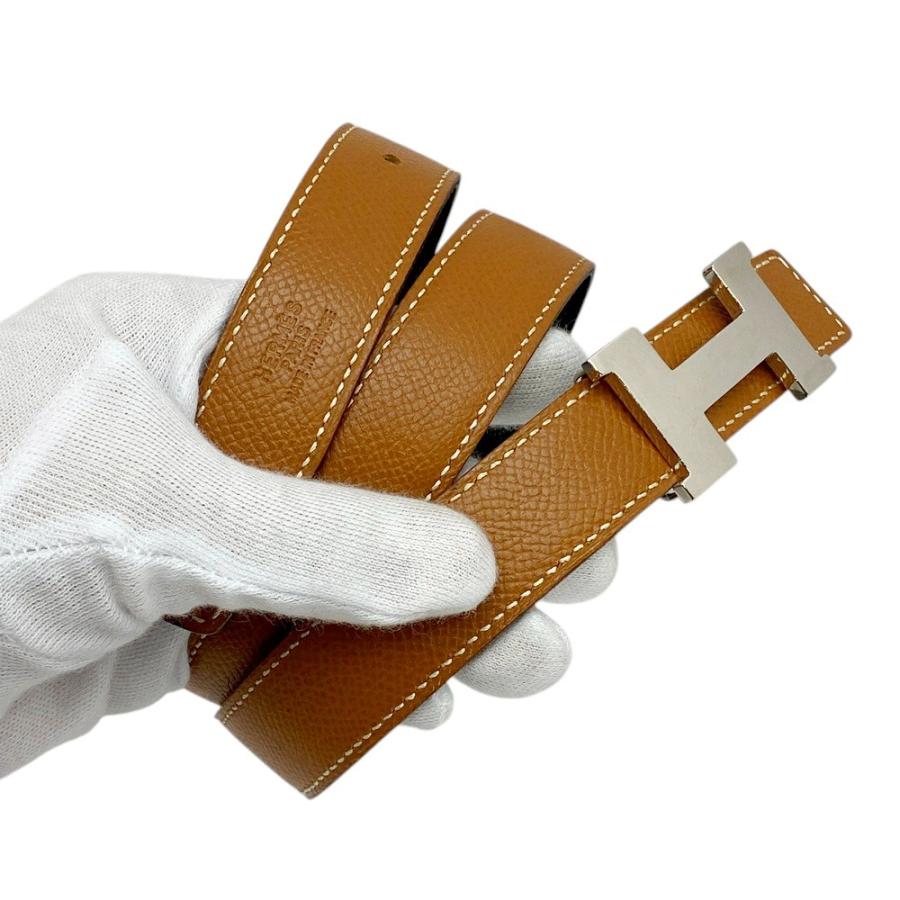 ■中古■　エルメス コンスタンス ベルト SS クシュベル ボックスカーフ ブラック ゴールド シルバー □C刻 ＃65 【401299】5 |  | 06