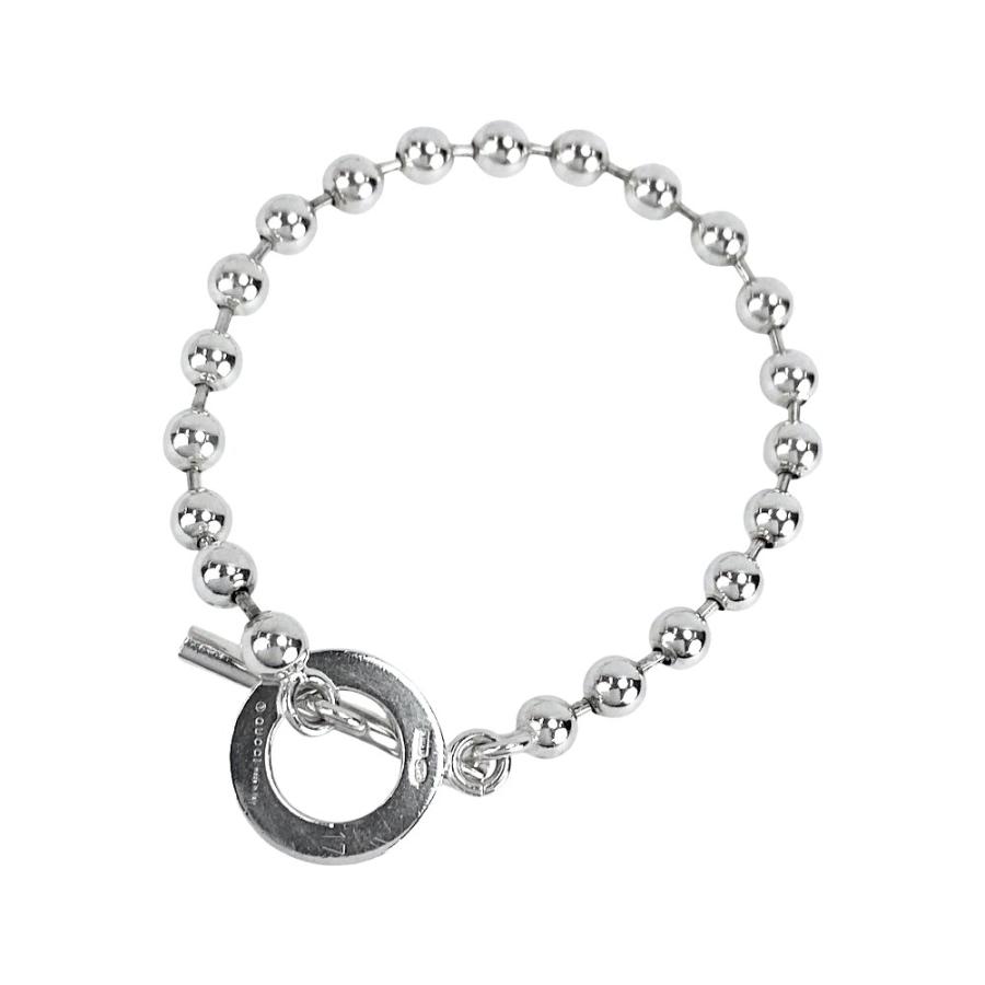 グッチ ■美品■ ボールチェーン ブレスレット アクセサリー SV925 シルバー 【401800】13 |  | 01