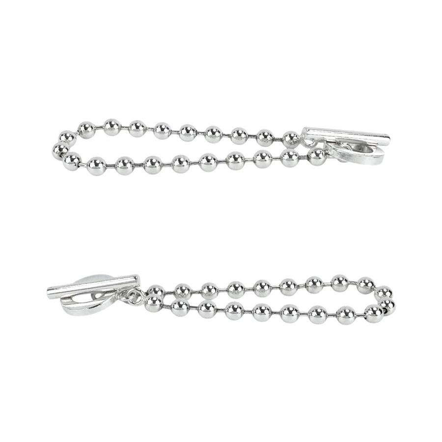 グッチ ■美品■ ボールチェーン ブレスレット アクセサリー SV925 シルバー 【401800】13 |  | 02
