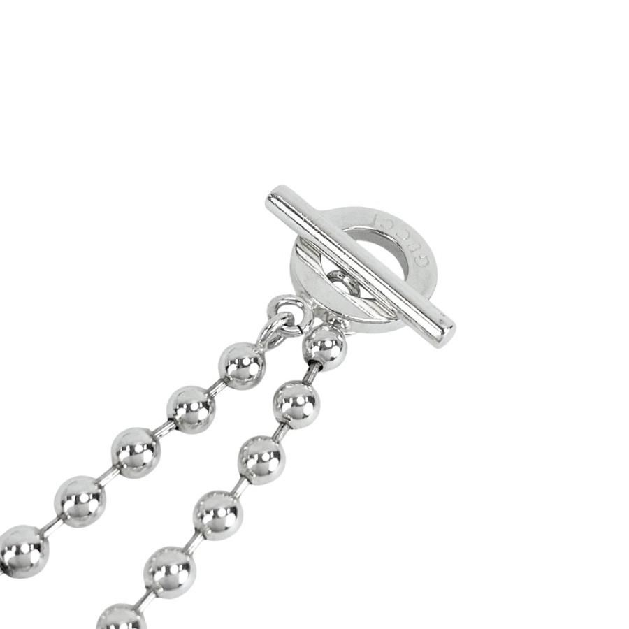 グッチ ■美品■ ボールチェーン ブレスレット アクセサリー SV925 シルバー 【401800】13 |  | 04