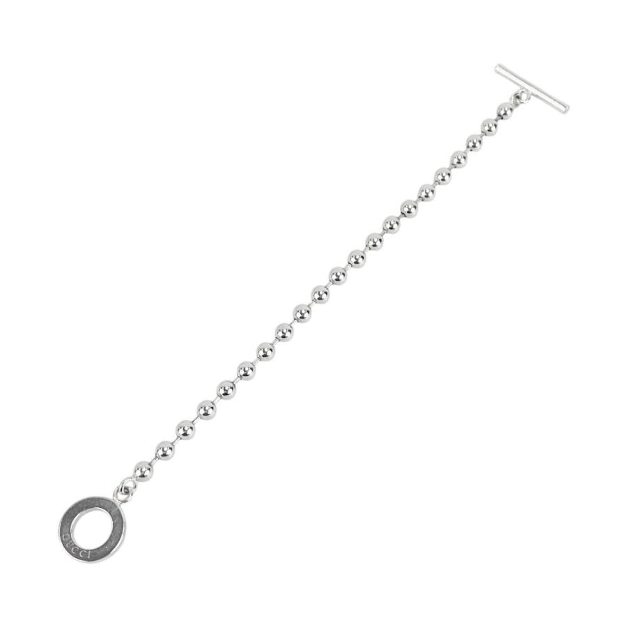 グッチ ■美品■ ボールチェーン ブレスレット アクセサリー SV925 シルバー 【401800】13 |  | 08