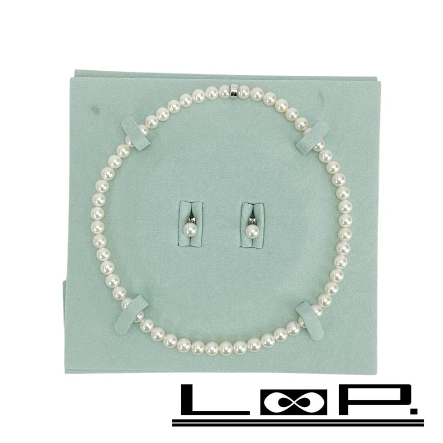 □新同□ タサキ パールネックレスピアスセット アクセサリー クラッチ