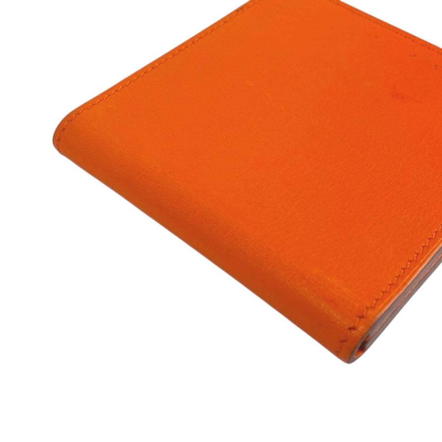 ■美品■　エルメス ミラー 手鏡 コンパクト 折りたたみ ヴォーガリバー オレンジ 【404429】1 |  | 02