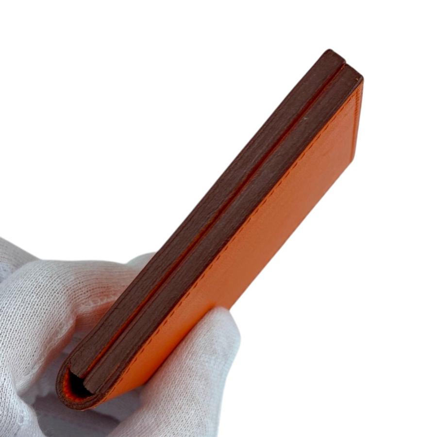 ■美品■　エルメス ミラー 手鏡 コンパクト 折りたたみ ヴォーガリバー オレンジ 【404429】1 |  | 05