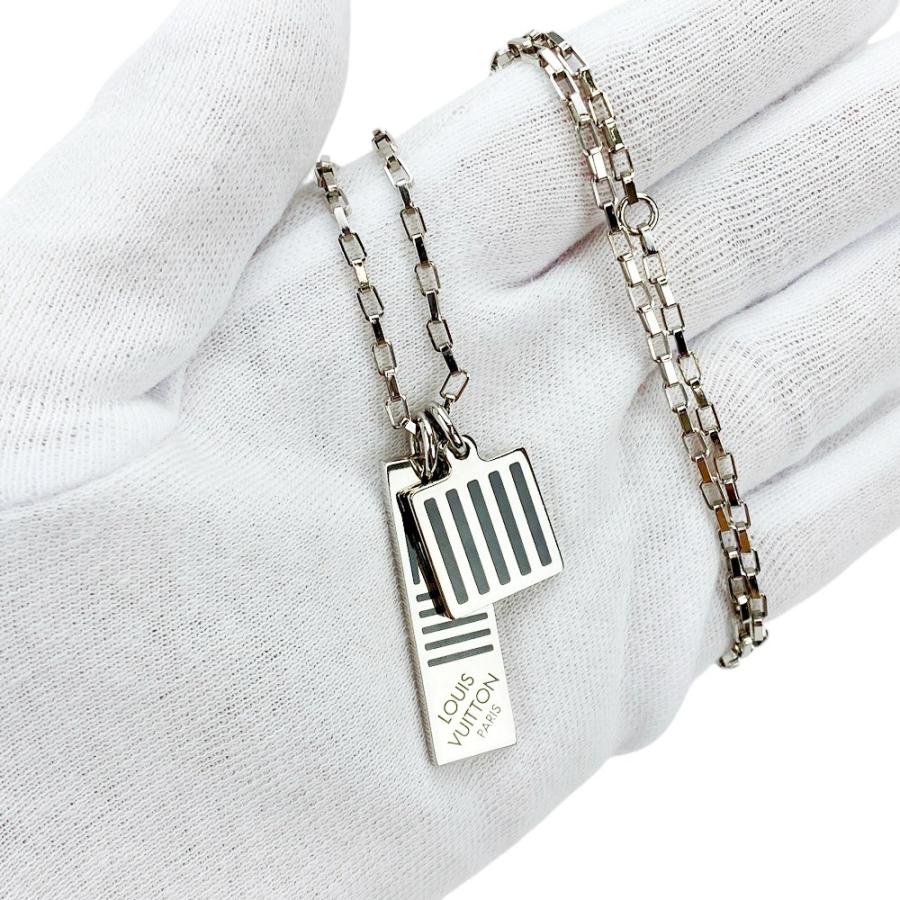 □美品□ロング60cm□ ルイヴィトン コリエ ダミエ カラーズ