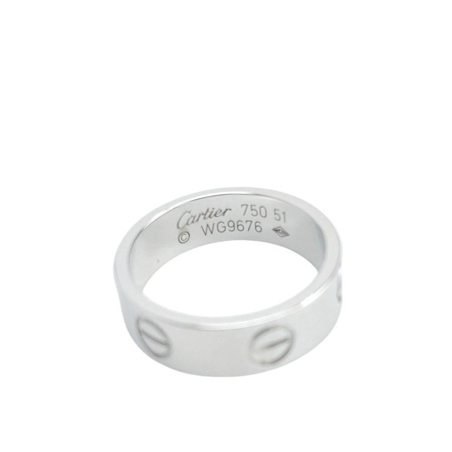 Cartier カルティエ LOVEリング 750WG 51号 カルティエ ラブ リング 750(YG) 51 Aランクの買取参考価格