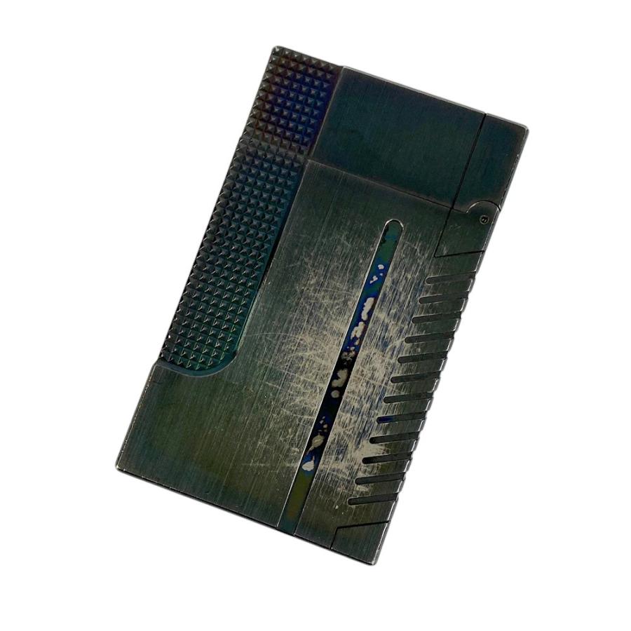 ■美品■　デュポン ジェームズボンド 007 ライター 煙草 タバコ シルバー ブラック SS 箱  【406249】5 |  | 02