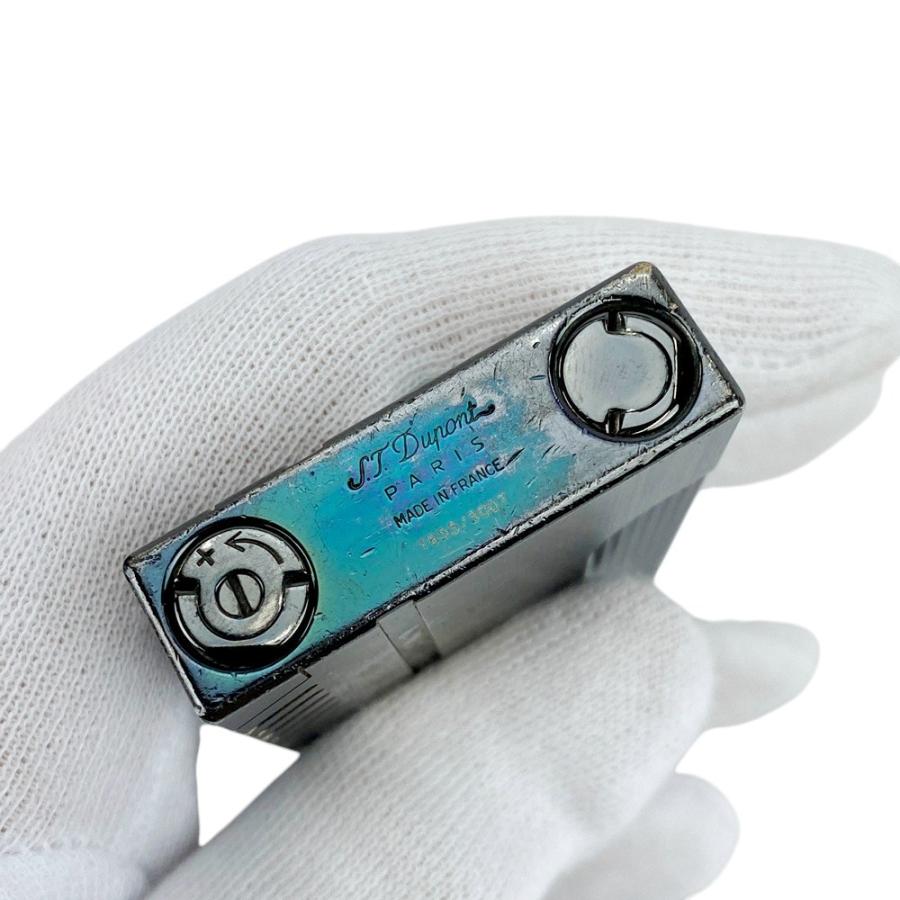 ■美品■　デュポン ジェームズボンド 007 ライター 煙草 タバコ シルバー ブラック SS 箱  【406249】5 |  | 06