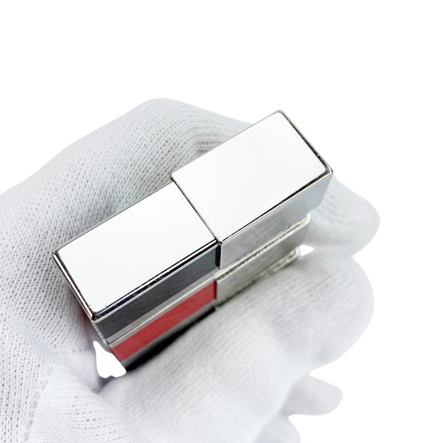 ■美品■　デュポン アート&テクニック ライター 煙草 タバコ シルバー ブラック レッド SS 箱  【406256】5 |  | 05