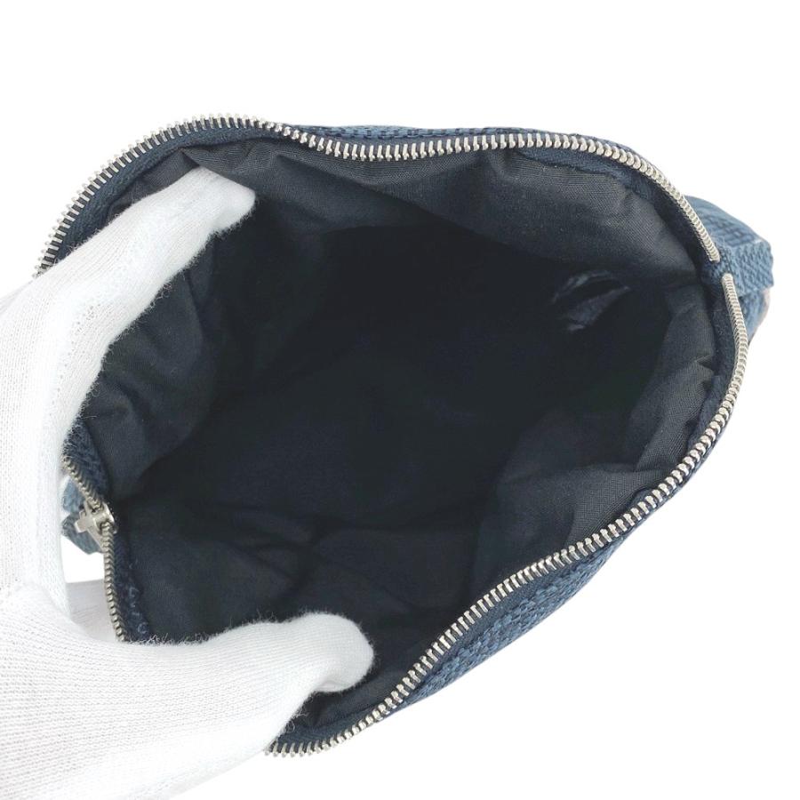 ■新同■　エルメス ボリードポーチ PM ポーチ コスメ 化粧ポーチ 小物入れ キャンバス インディゴ 【407154】3 |  | 07