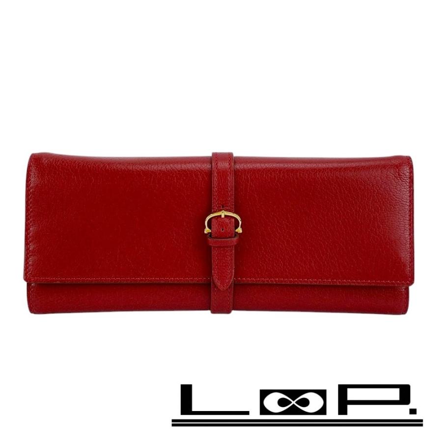 ■美品■　カルティエ ジュエリー アクセサリー ホルダー ケース トラベル 旅行 レザー レッド 箱 【408038】3 | 