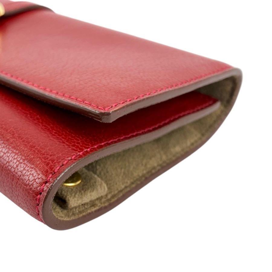 ■美品■　カルティエ ジュエリー アクセサリー ホルダー ケース トラベル 旅行 レザー レッド 箱 【408038】3 |  | 03