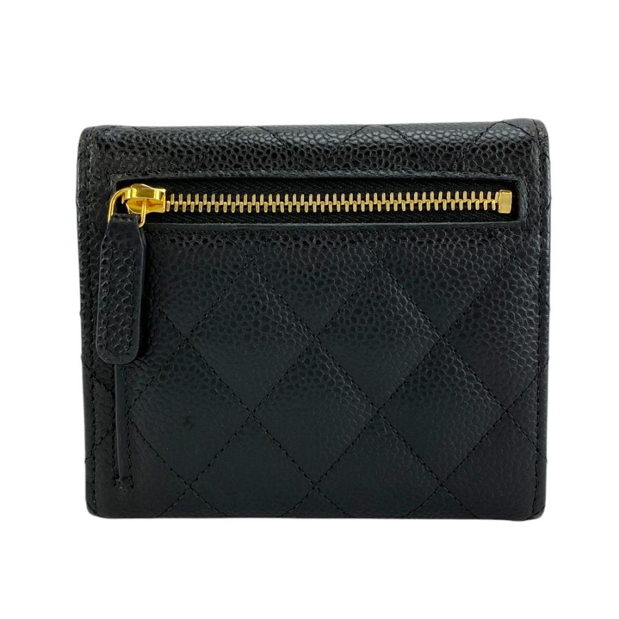 □未使用□ シャネル クラシック スモール ウォレット コンパクト 二