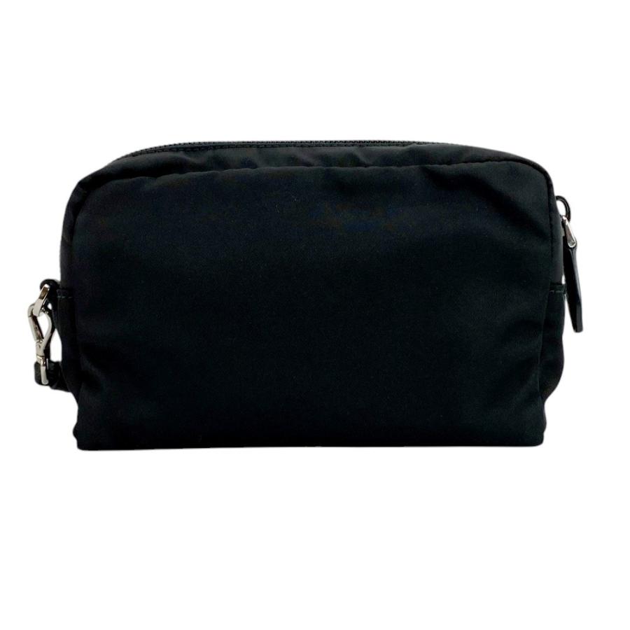 ■美品■　プラダ ポーチ メイク 化粧 小物入れ ナイロン ブラック NERO 1NE021 【410918】5 |  | 01