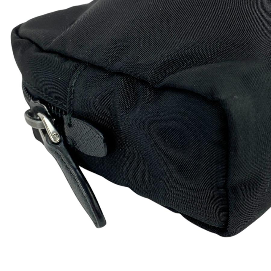 ■美品■　プラダ ポーチ メイク 化粧 小物入れ ナイロン ブラック NERO 1NE021 【410918】5 |  | 02