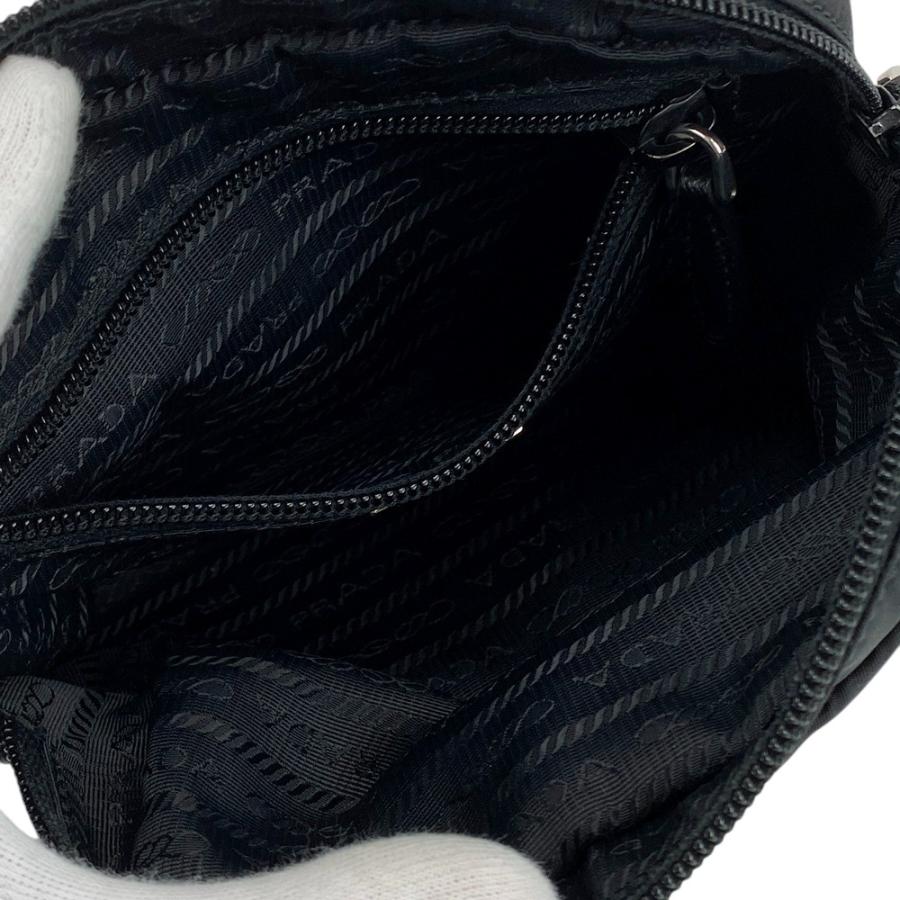 ■美品■　プラダ ポーチ メイク 化粧 小物入れ ナイロン ブラック NERO 1NE021 【410918】5 |  | 06