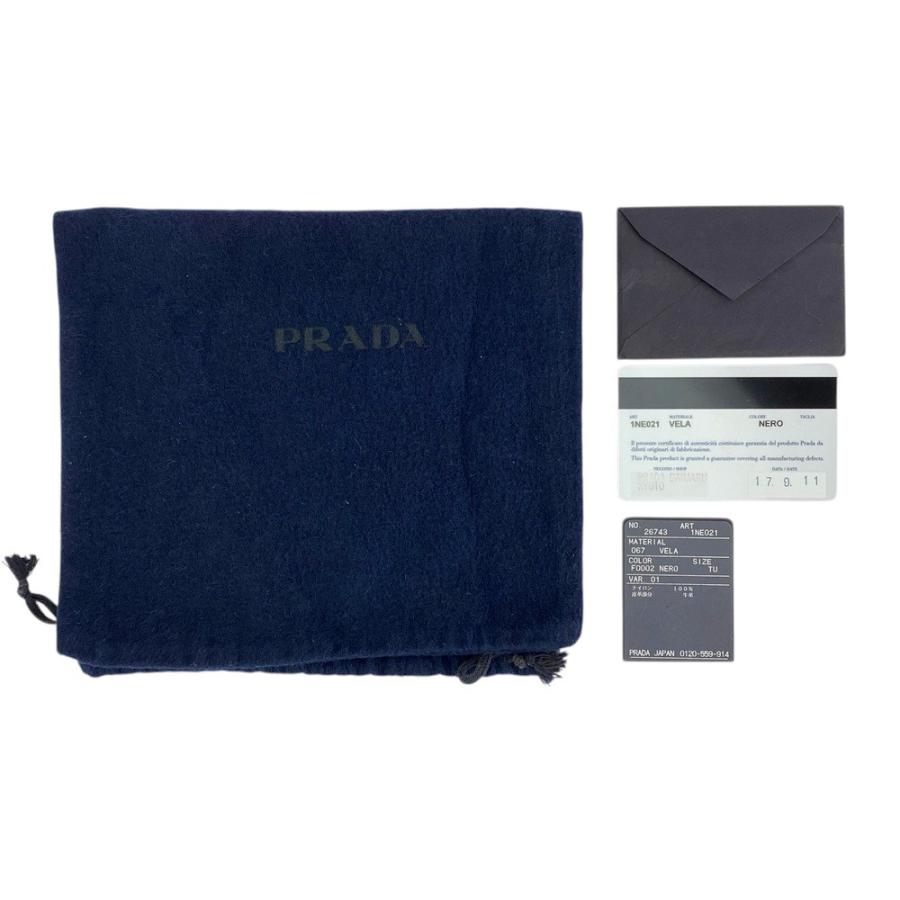 ■美品■　プラダ ポーチ メイク 化粧 小物入れ ナイロン ブラック NERO 1NE021 【410918】5 |  | 08