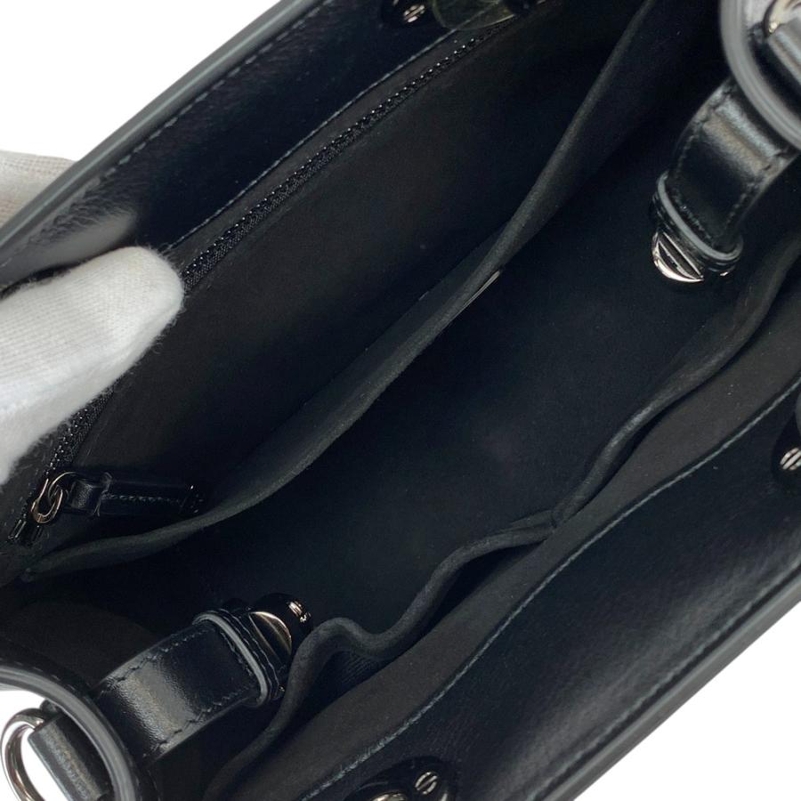 ■未使用■　ディオール レディ 95.22 スモール カナージュ ハンド ショルダー バッグ 2WAY レザー ブラック M0697OVJX 【410994】7 □未使用□ ディオール レディ 95.22 スモール カナージュ ハンド