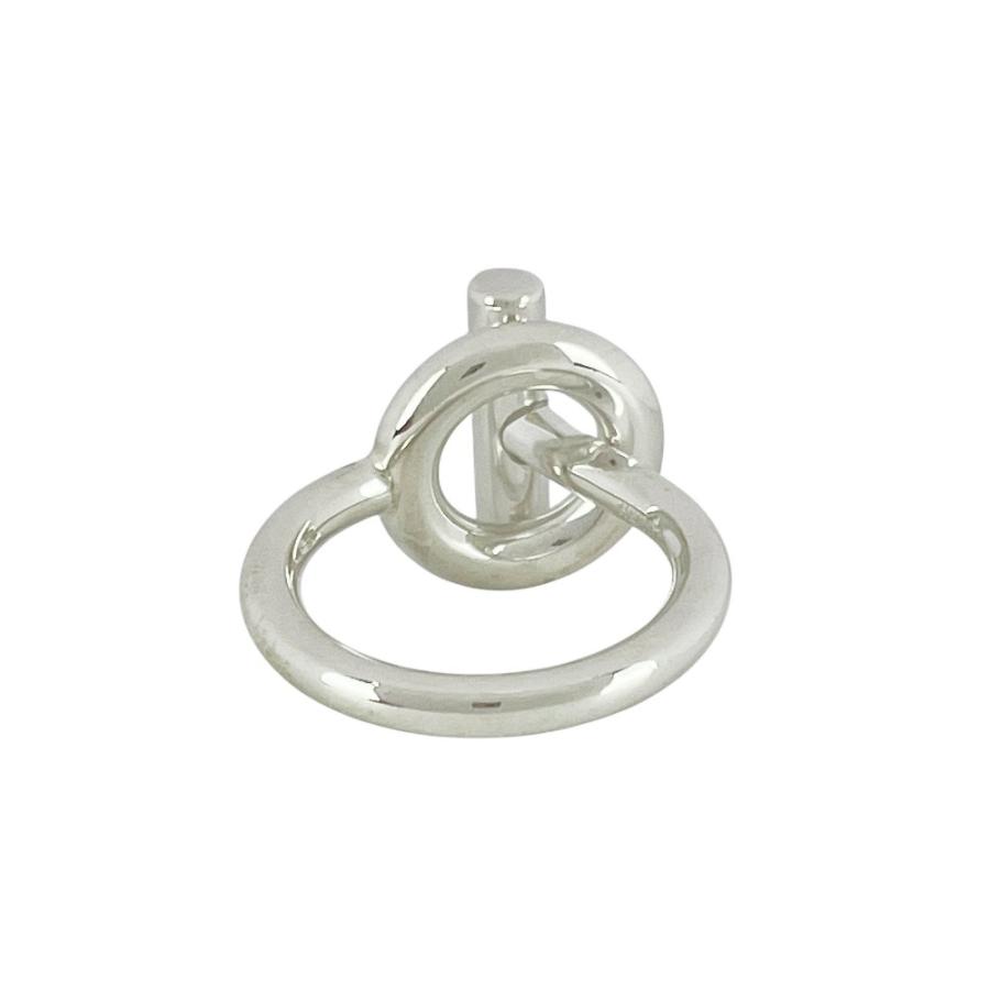 ■新同■磨き済■　エルメス エシャペ  リング 指輪 アクセサリー シルバー SV925 #55 箱 【413254】8 |  | 03