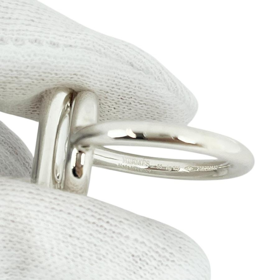 ■新同■磨き済■　エルメス エシャペ  リング 指輪 アクセサリー シルバー SV925 #55 箱 【413254】8 |  | 05