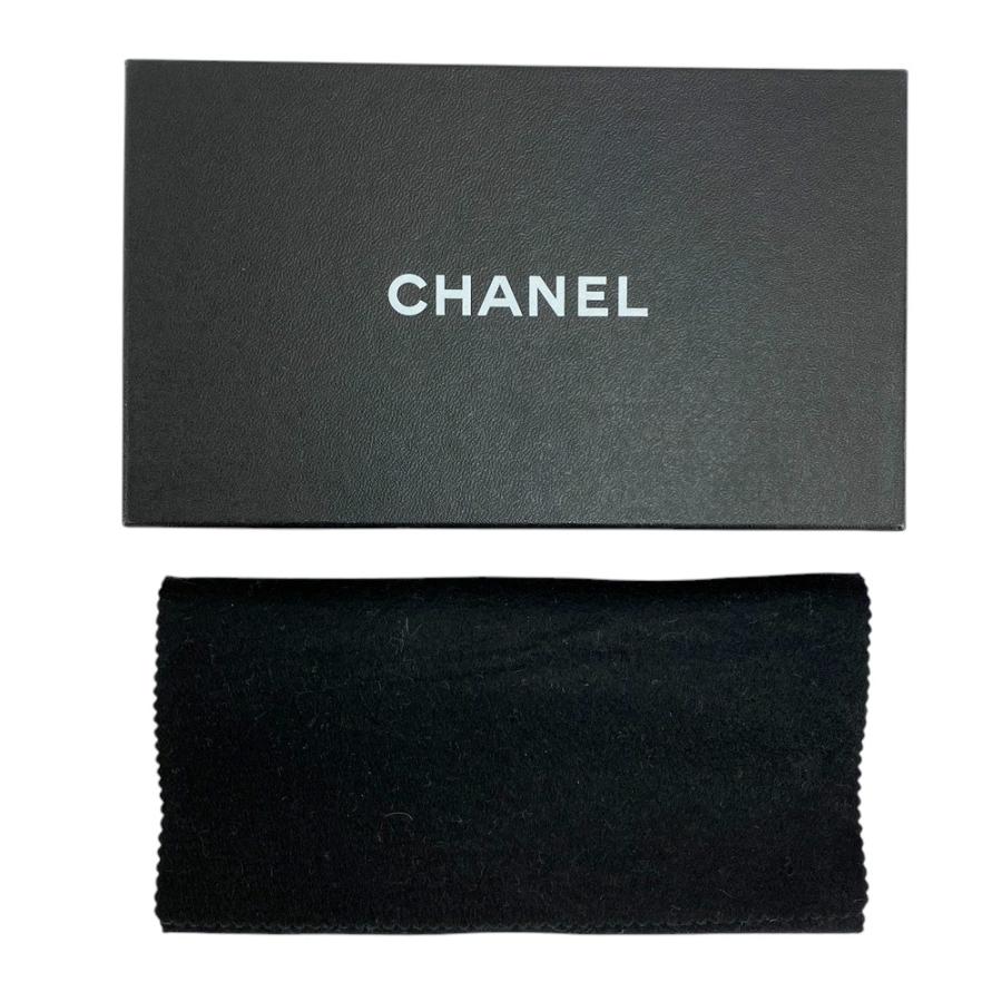 □美品□ シャネル がま口 長財布 二つ折り ウォレット キャビアスキン  