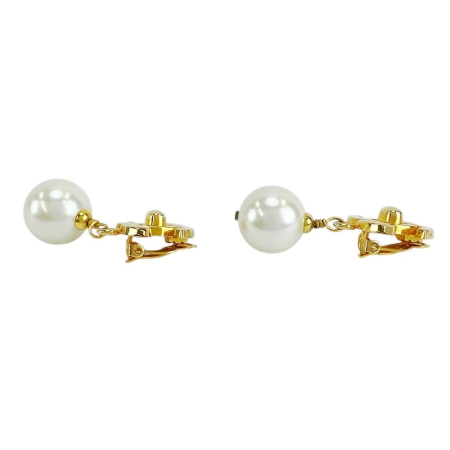 ■美品■　シャネル ココ ターンロック イヤリング アクセサリー フェイクパール GP ゴールド 96P 【419188】3 |  | 06