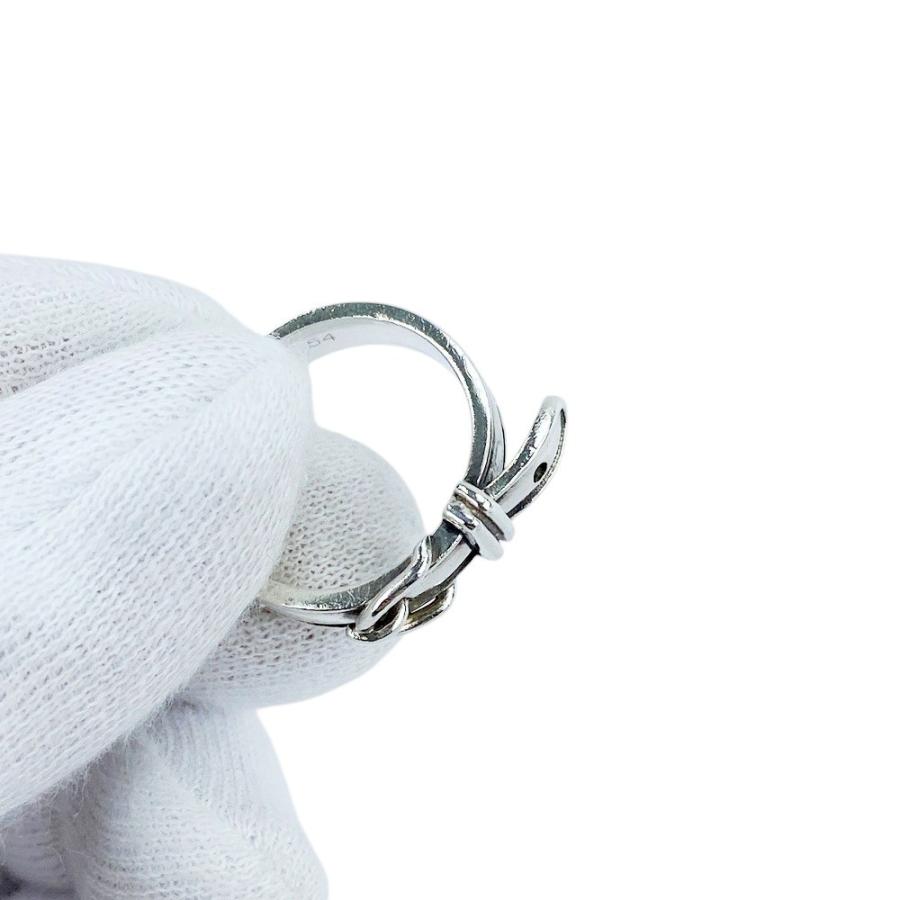 ■美品■　エルメス サンチュール リング ベルト 指輪 アクセサリー シルバー SV925 #54 12.5号【419607】5 |  | 06