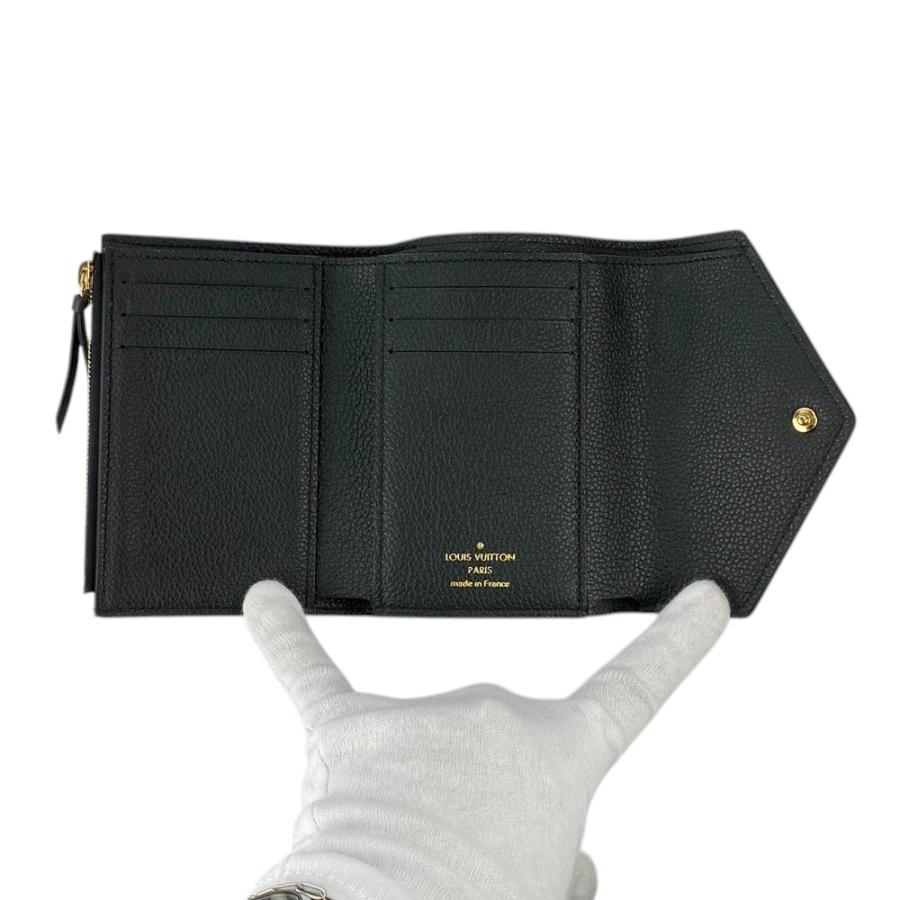 □美品□ ルイヴィトン ポルトフォイユ ヴィクトリーヌ 3つ折り 財布  