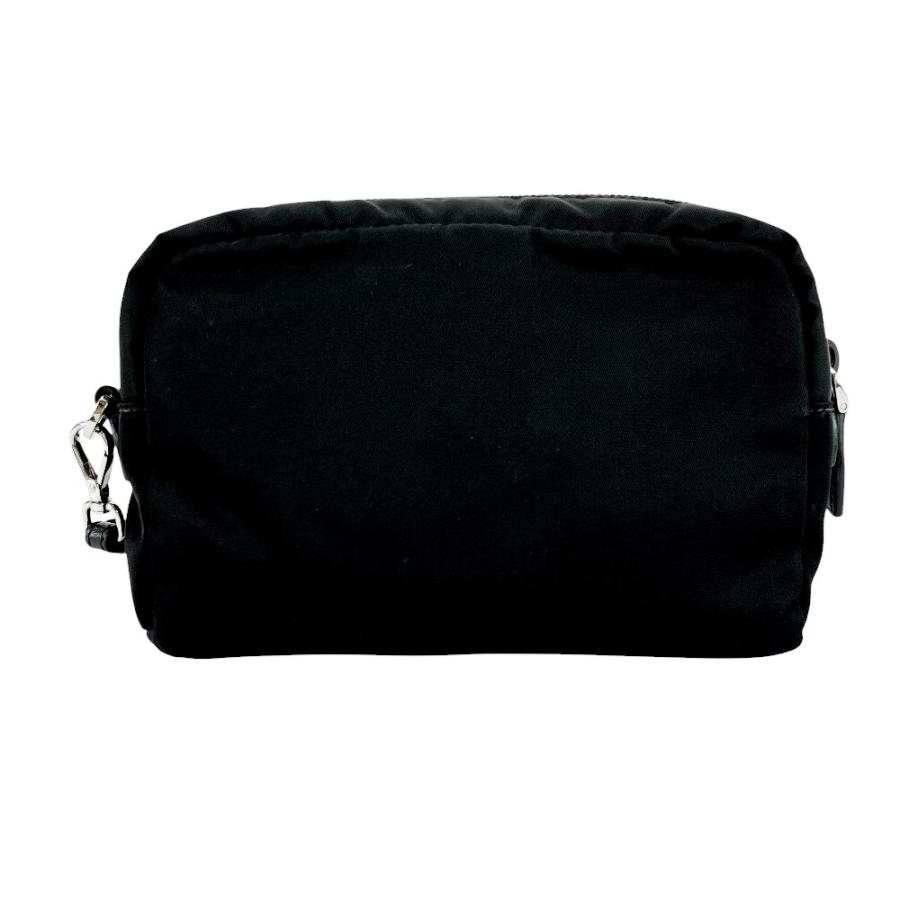 □中古□ プラダ リストレットポーチ メイク 化粧 小物入れ ナイロン  