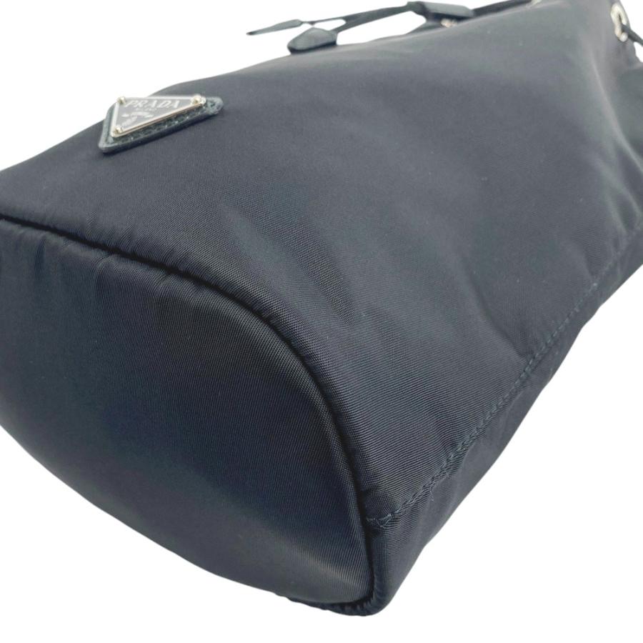 ■新同■　プラダ Re-Nylon 巾着 ポーチ テスート ナイロン ブラック 1NS369【421068】8 |  | 03