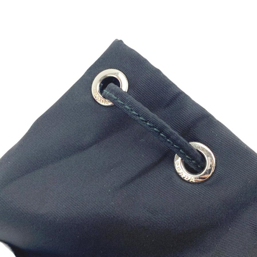 ■新同■　プラダ Re-Nylon 巾着 ポーチ テスート ナイロン ブラック 1NS369【421068】8 |  | 09