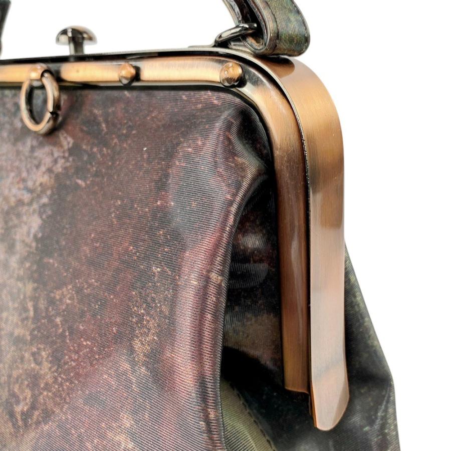 □美品□ ジャンポールゴルチエ Vサイバー 2WAY がま口 ハンド